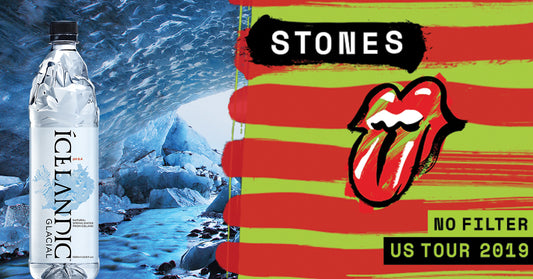 Icelandic Glacial™ Teams Up with The Rolling Stones Once Again to Reduce Carbon Footprint of Upcoming “No Filter” US Tour